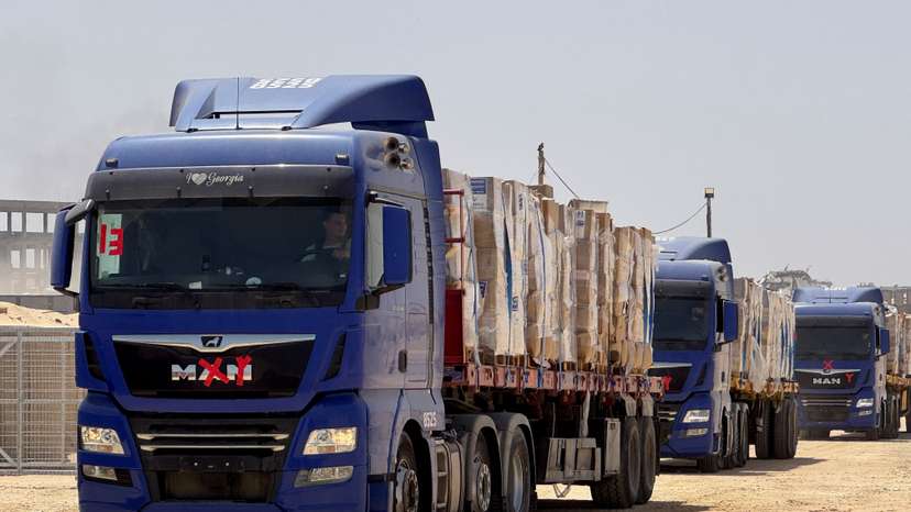 Gaza humanitarian group begins distribution of aid in Gaza
