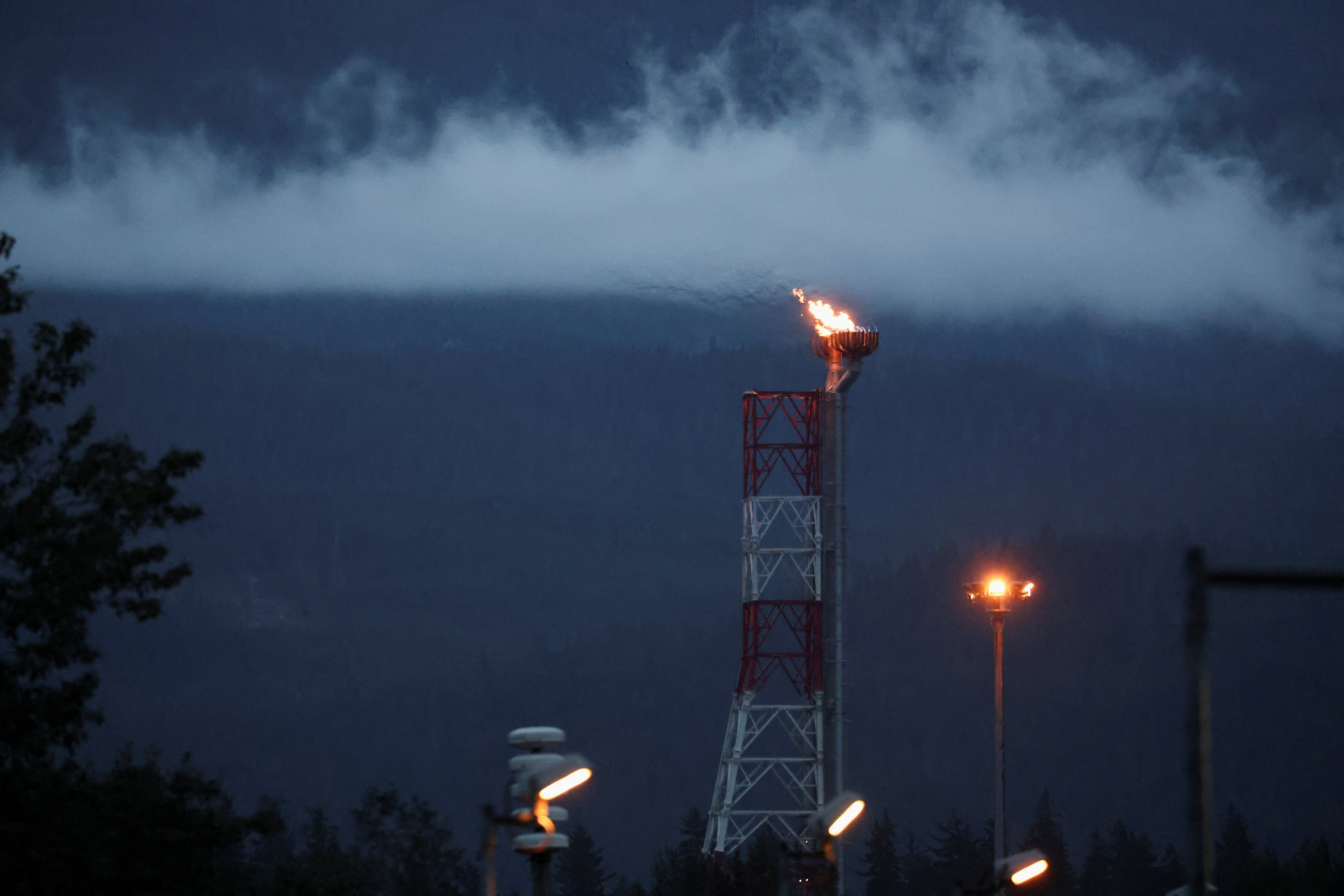 FILE PHOTO: LNG facilities on Canada's Pacific coast in Kitimat