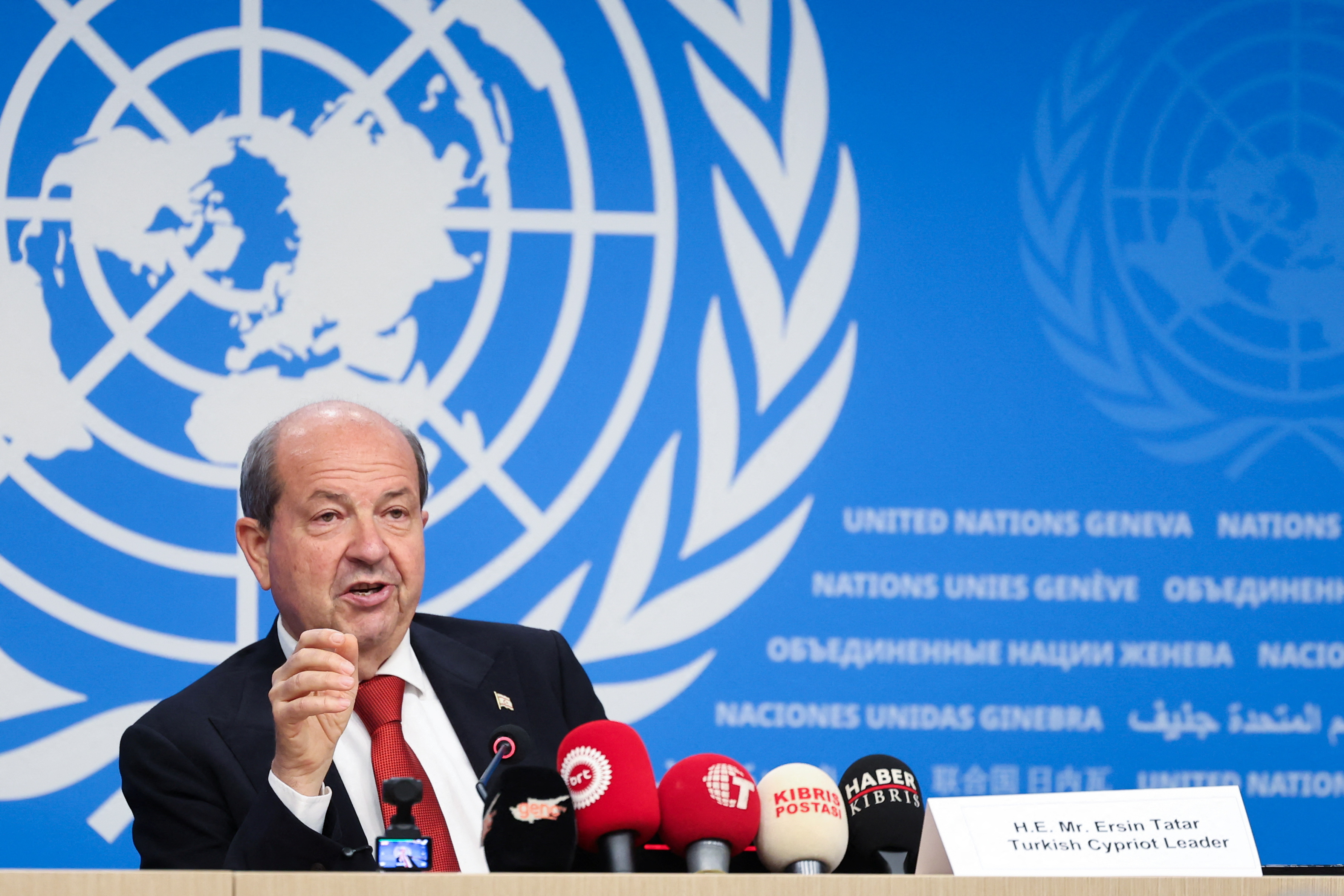 Cyprus conflict stakeholders meet on future of peace talks, in Geneva