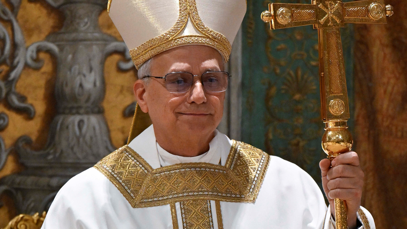 Pope Leo XIV conducts Mass in the Sistine Chapel at the Vatican