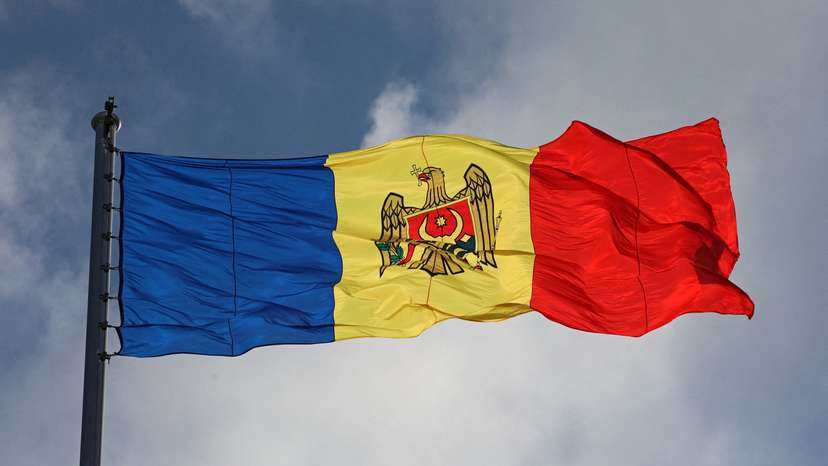 FILE PHOTO: A ceremony marking the Moldovan State Flag Day in Chisinau