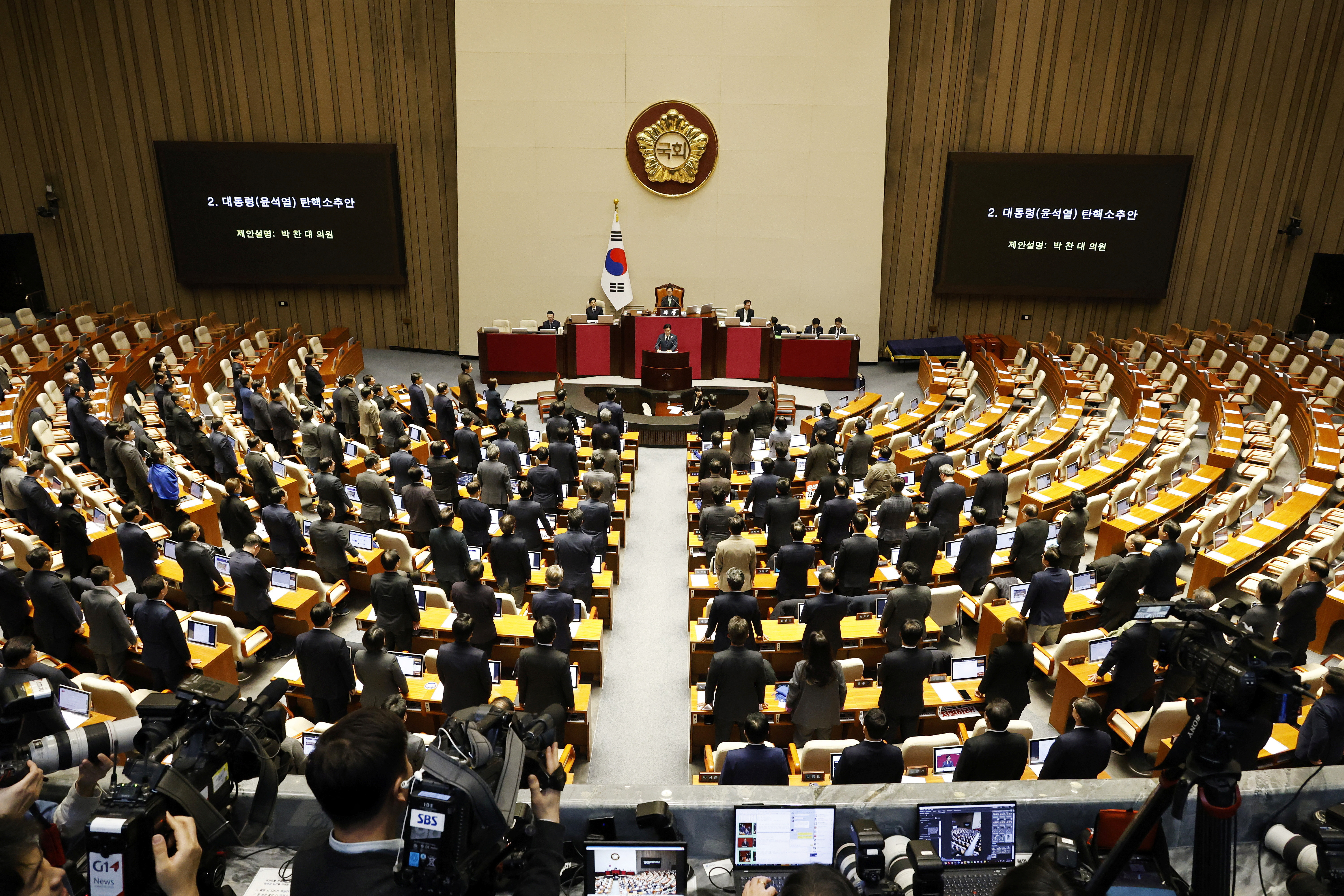 South Korean National Assembly to vote on President Yoon’s impeachment motion