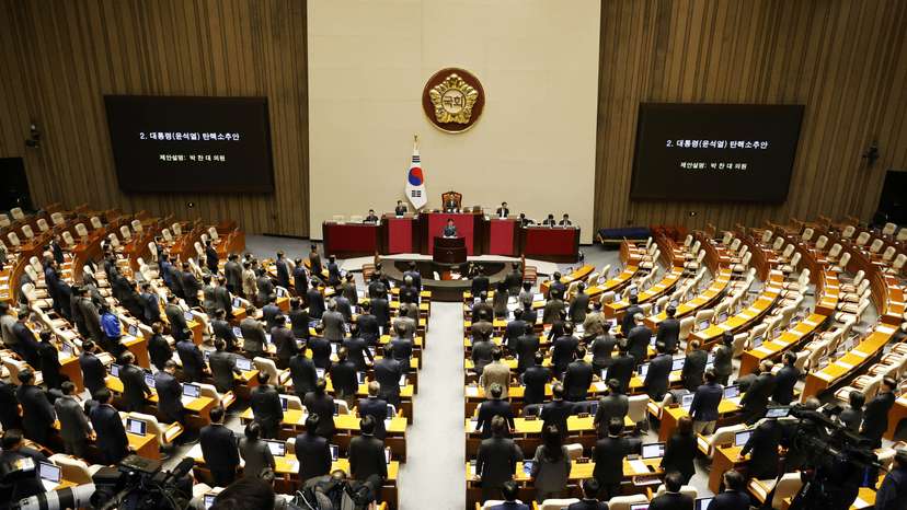 South Korean National Assembly to vote on President Yoon’s impeachment motion