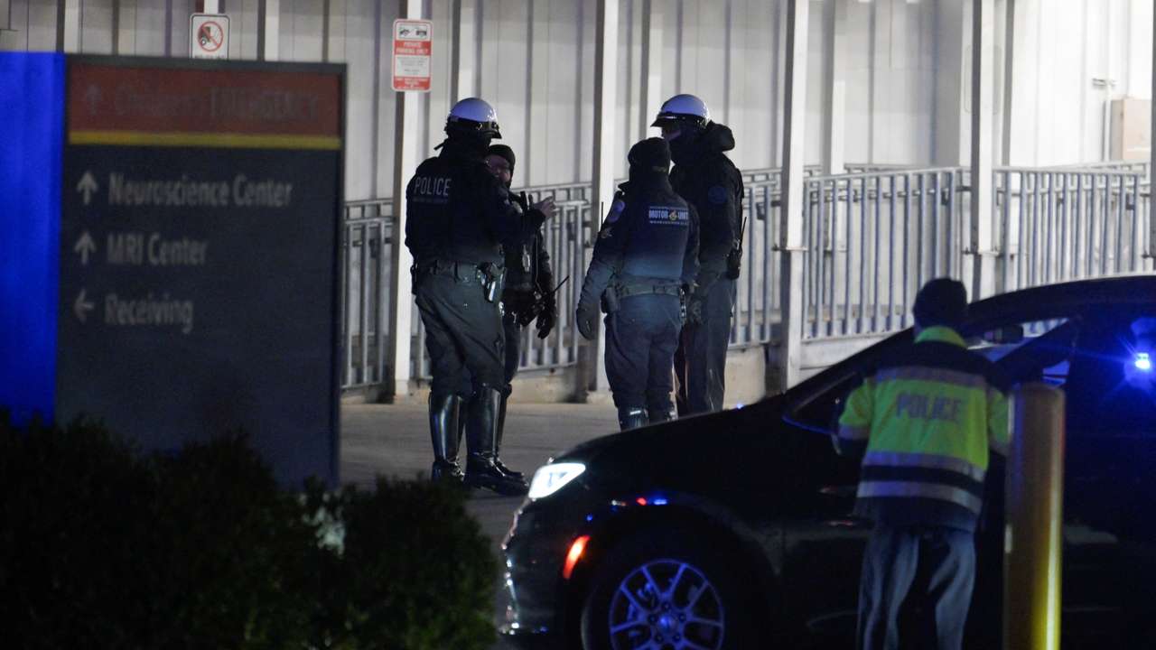 The body of slain West Virginia National Guard member Beckstrom transferred from Medstar Washington Hospital Center