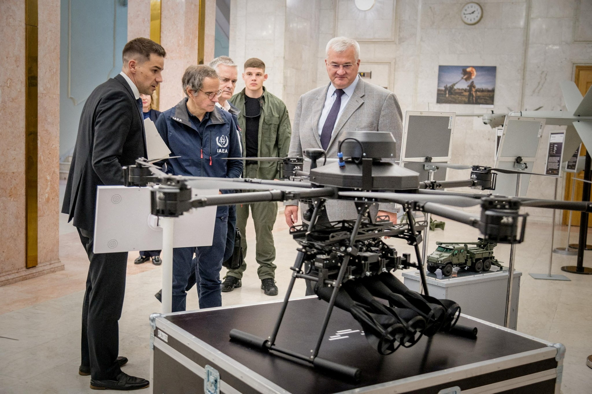 International Atomic Energy Agency Director General Grossi visits Kyiv