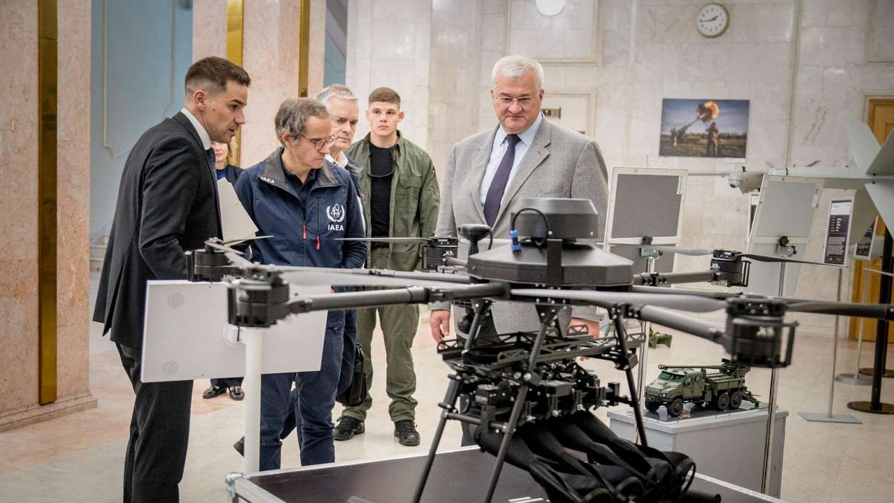 International Atomic Energy Agency Director General Grossi visits Kyiv