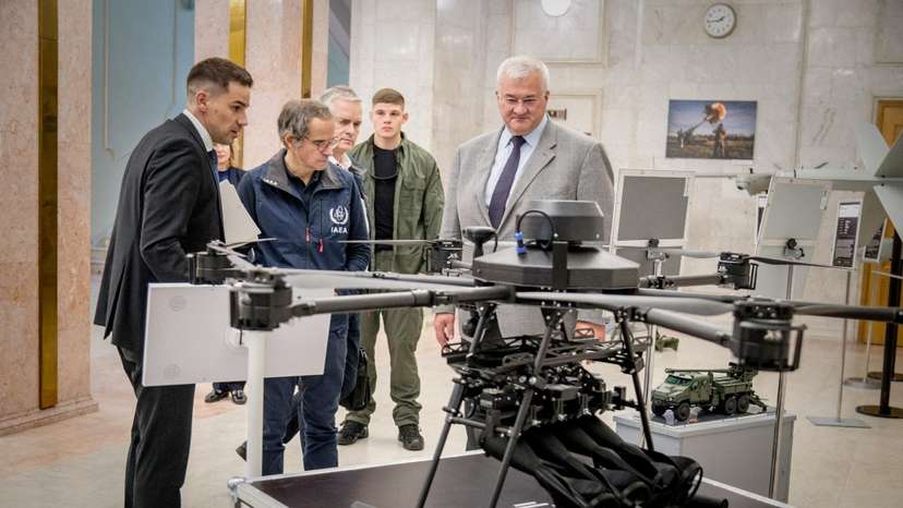 International Atomic Energy Agency Director General Grossi visits Kyiv