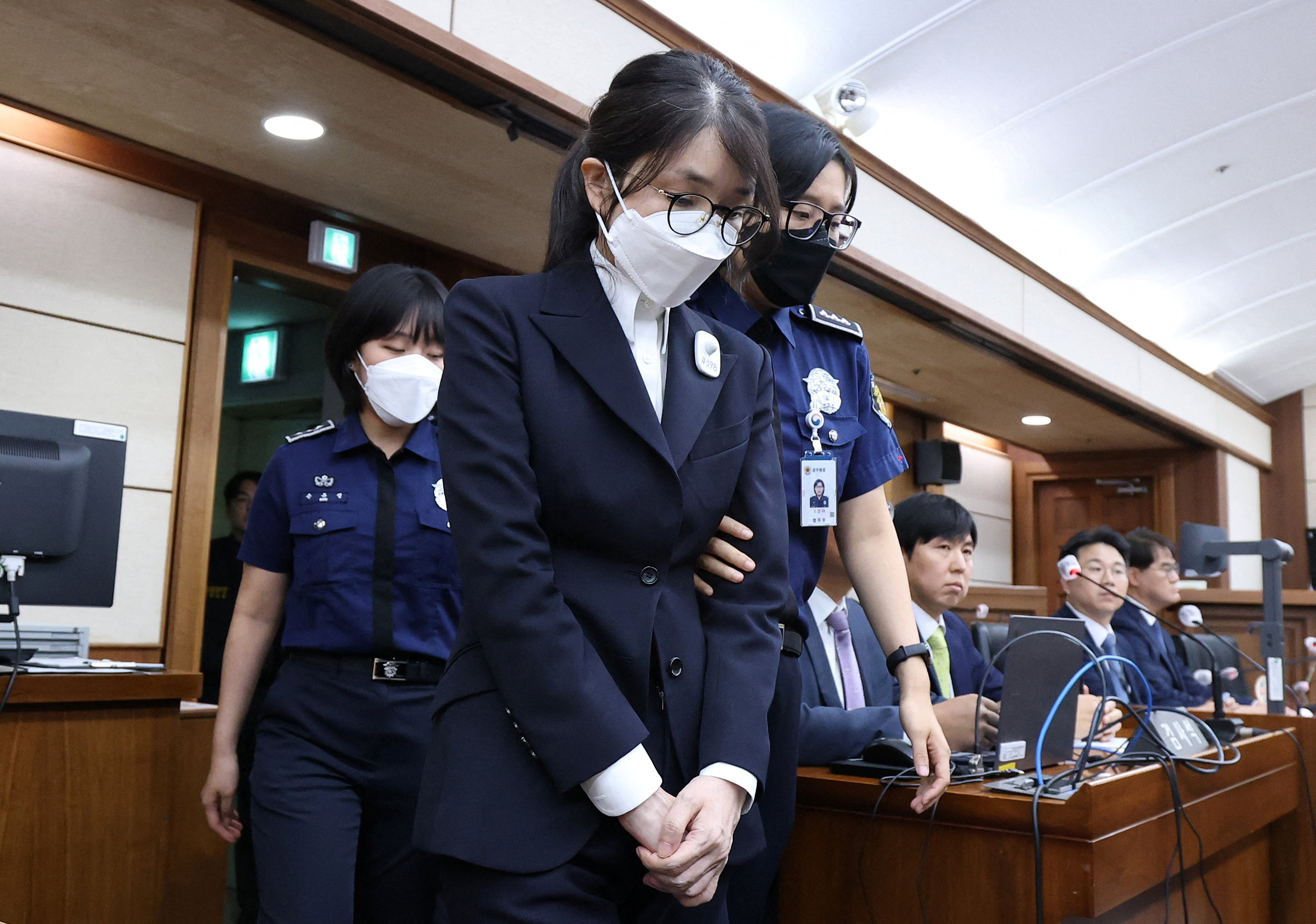Former South Korean first lady goes on trial on corruption charges