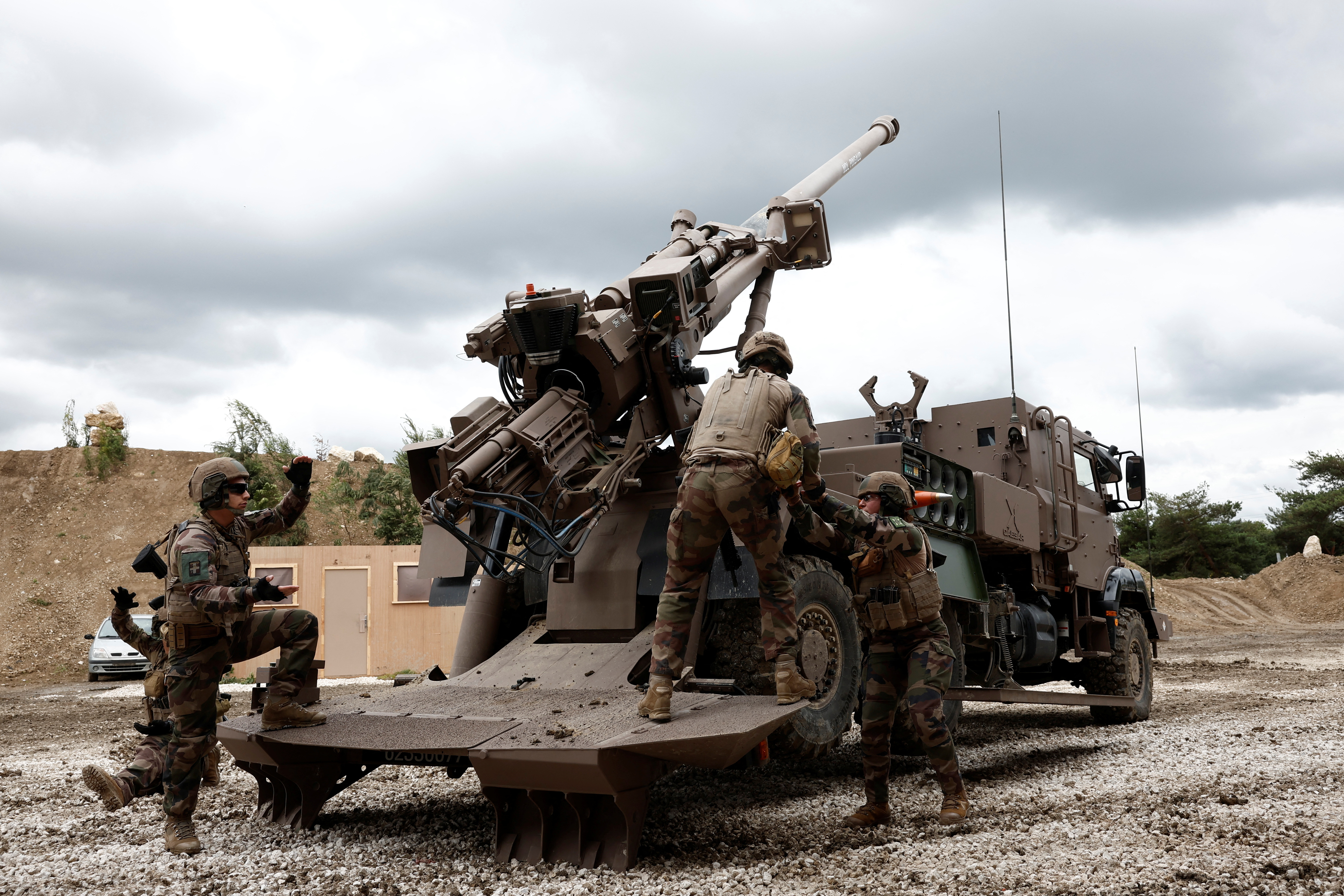 Eurosatory international land and air event for defence and security in Villepinte