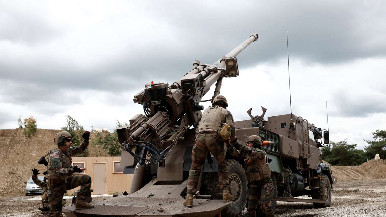 Eurosatory international land and air event for defence and security in Villepinte