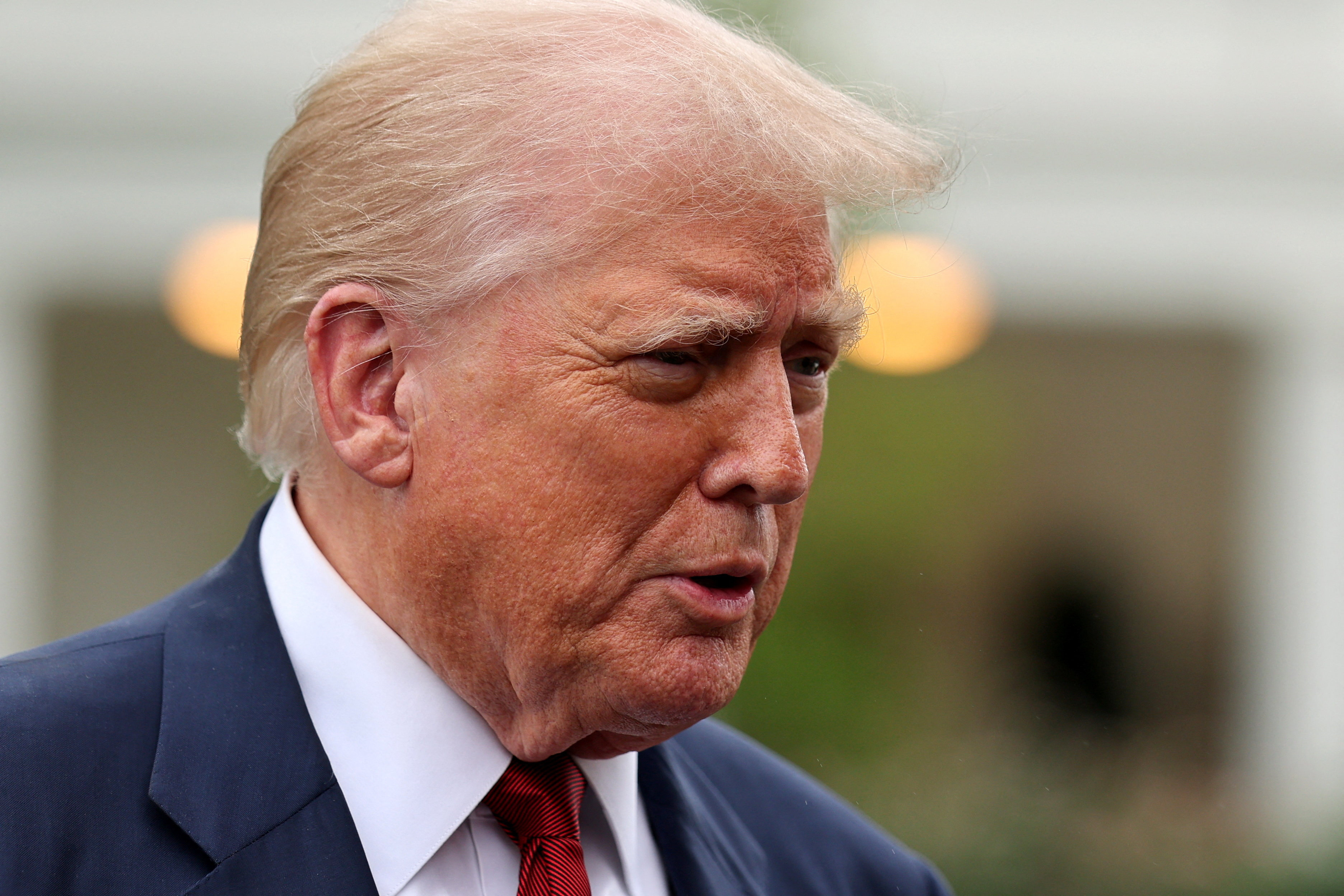 U.S. President Donald Trump at the White House in Washington
