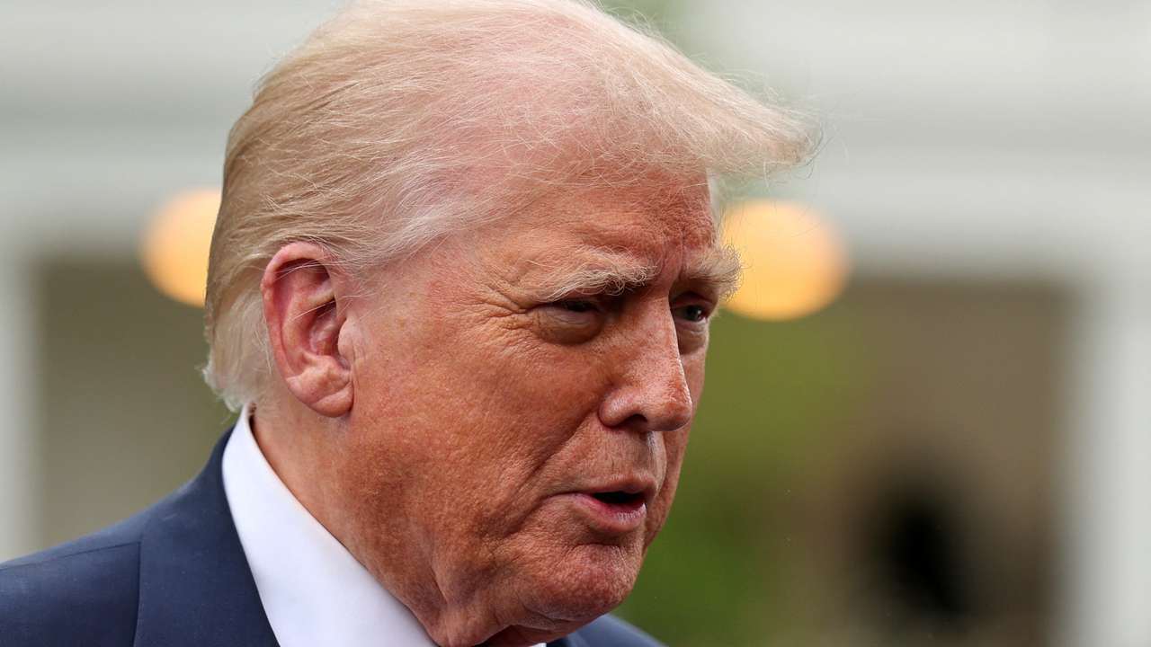 U.S. President Donald Trump at the White House in Washington