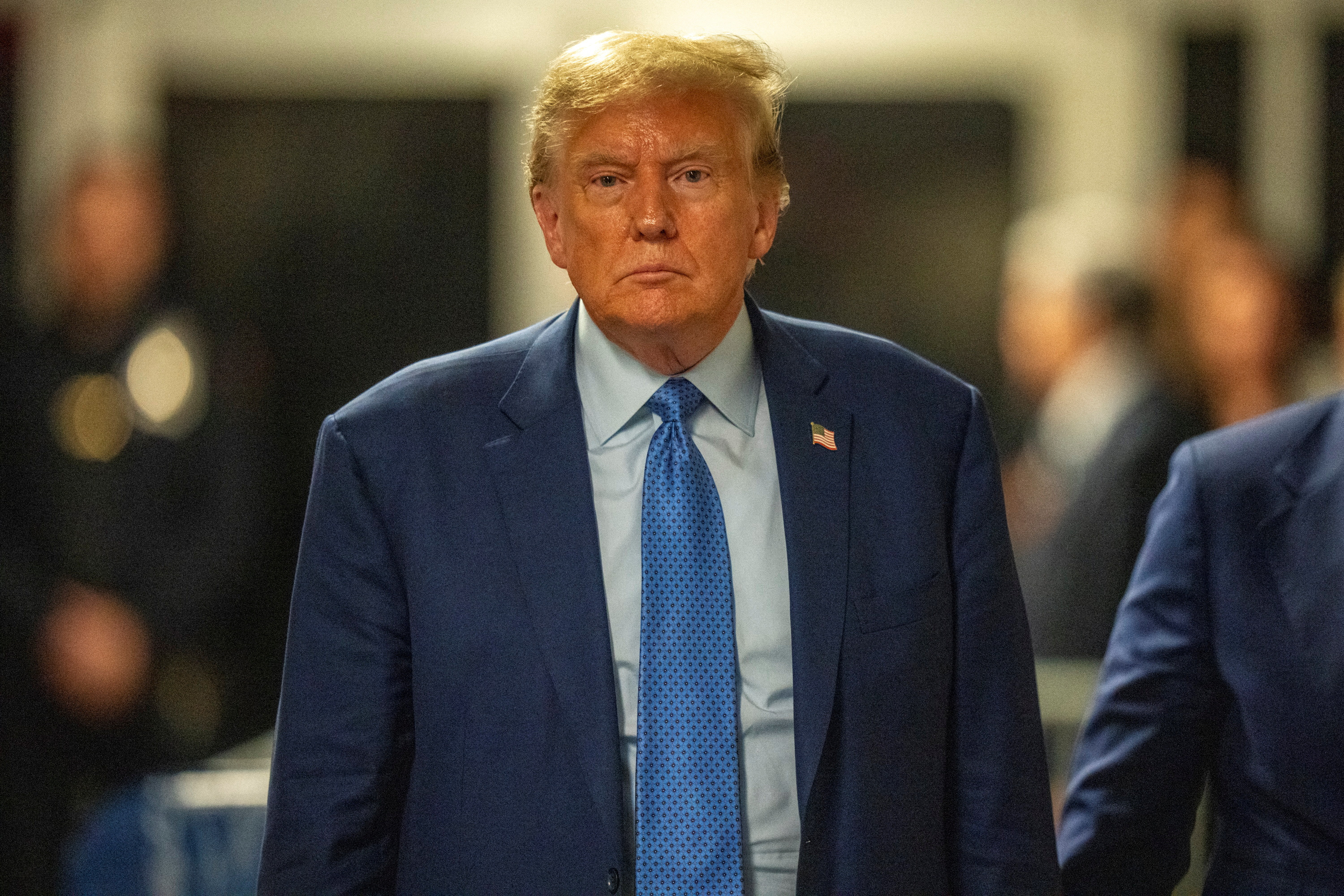 Former U.S. President Trump's criminal trial on charges of falsifying business records continues in New York