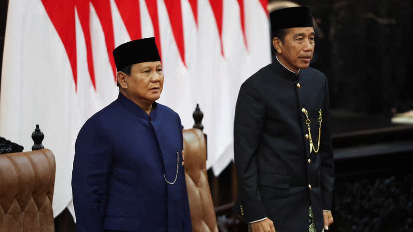 Inauguration of Indonesia's new President Prabowo Subianto and new Vice President Gibran Rakabuming Raka, in Jakarta