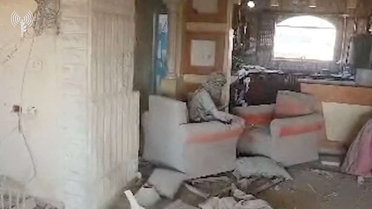 Israeli army releases video it says is of Hamas chief Sinwar