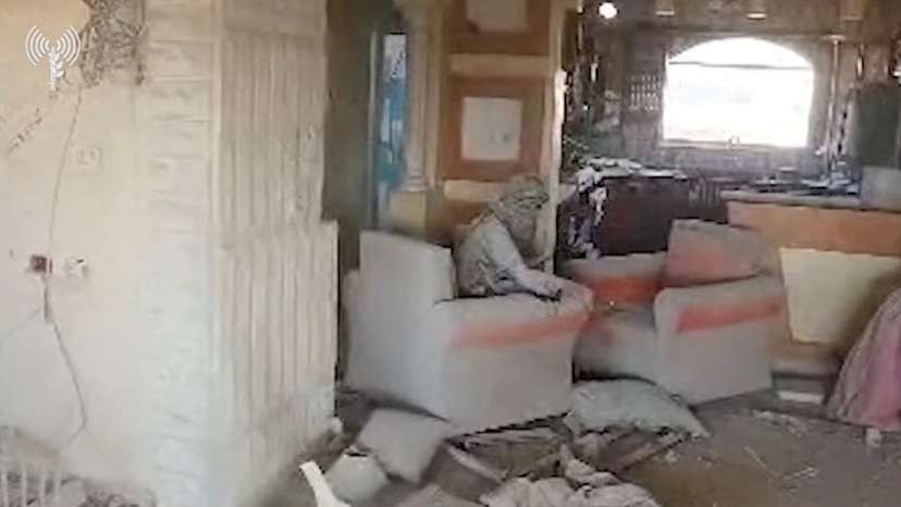 Israeli army releases video it says is of Hamas chief Sinwar