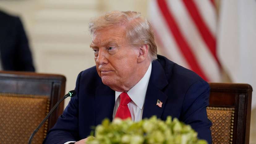 U.S. President Trump meets with Ukrainian President Zelenskiy and European leaders, in Washington, D.C.