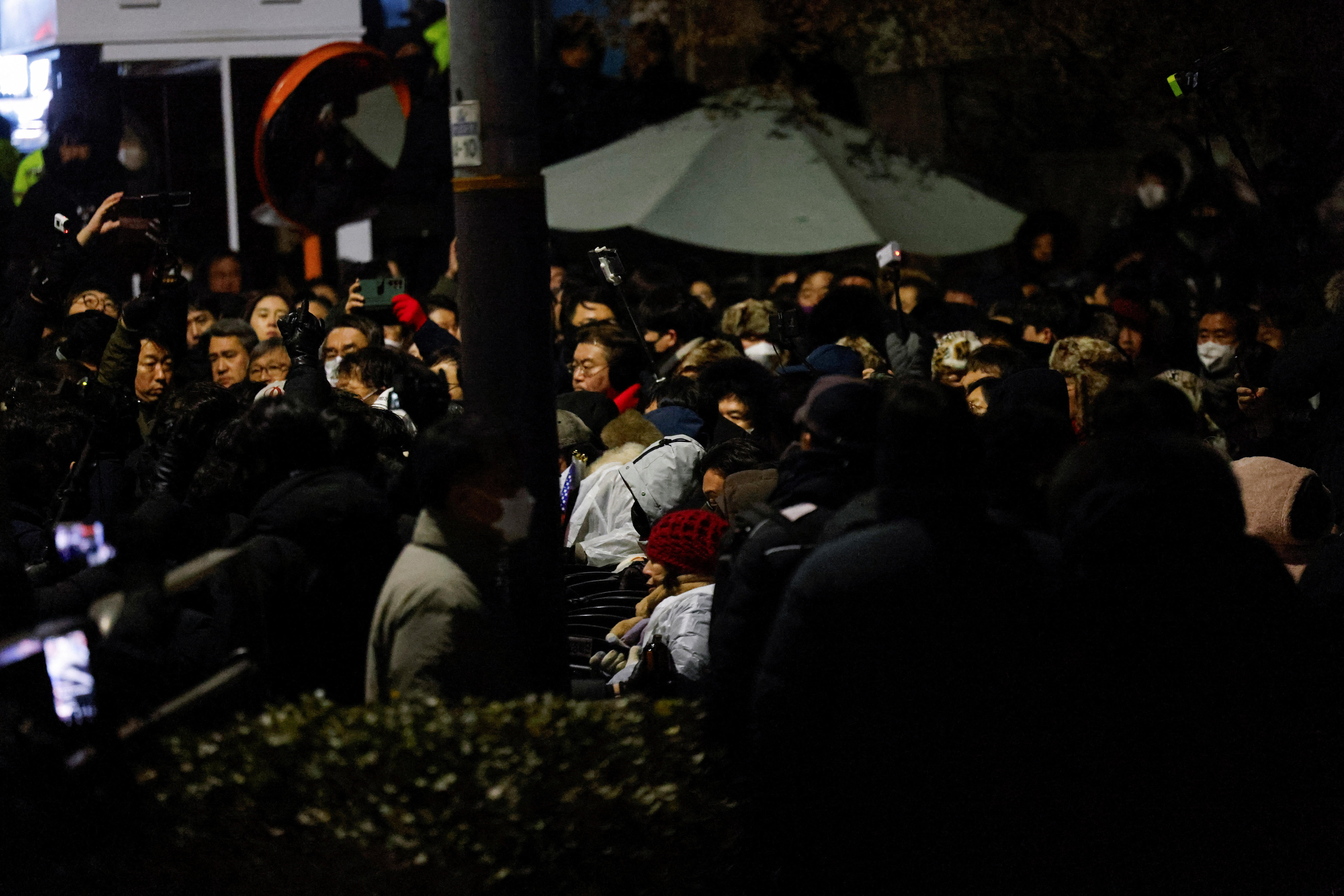 Authorities seek to execute an arrest warrant against impeached South Korean President Yoon Suk Yeol, in Seoul