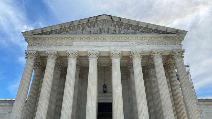 FILE PHOTO: The U.S. Supreme Court building in Washington