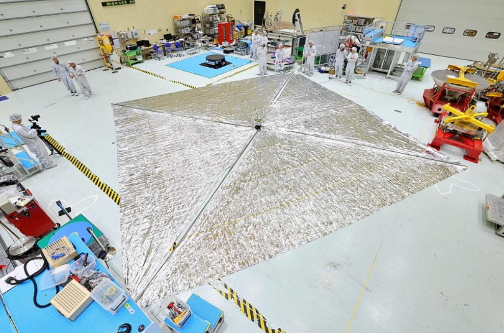 South Korean scientists create solar sail that moves spacecraft with sunlight