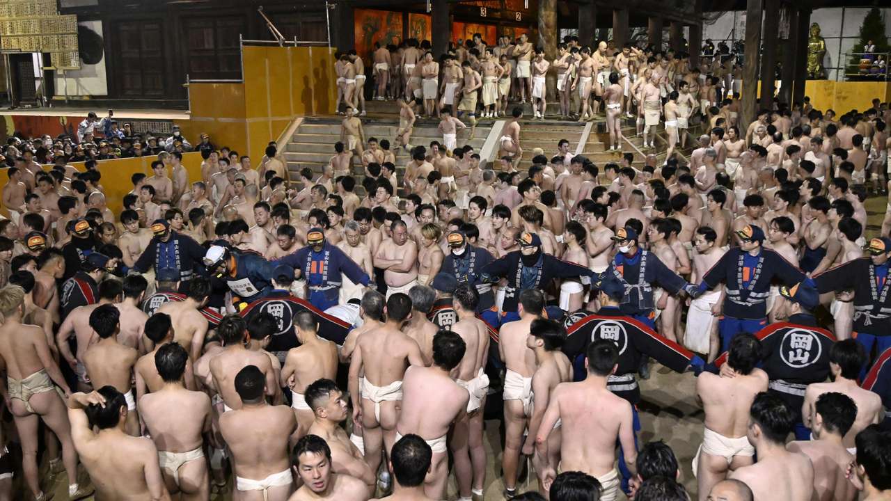 Japan naked festival