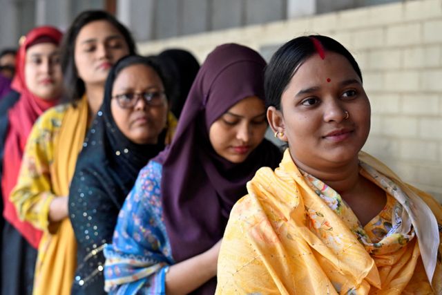 National election in Dhaka