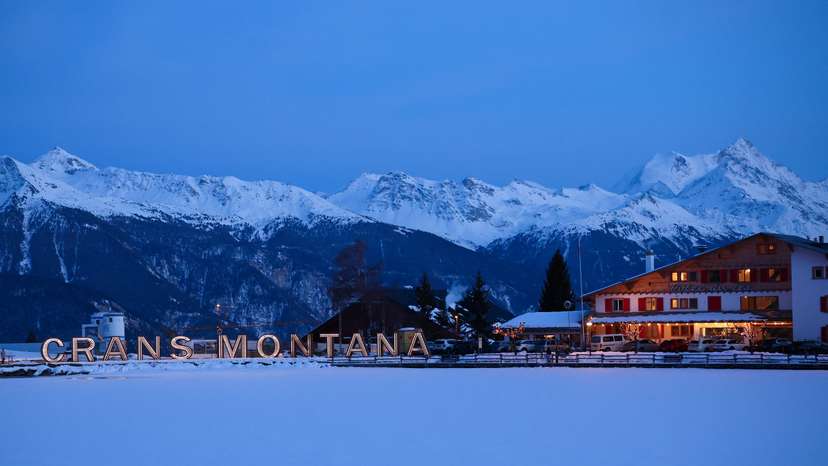 Aftermath of New Year's Eve party fire and explosion at "Le Constellation" bar in Crans-Montana