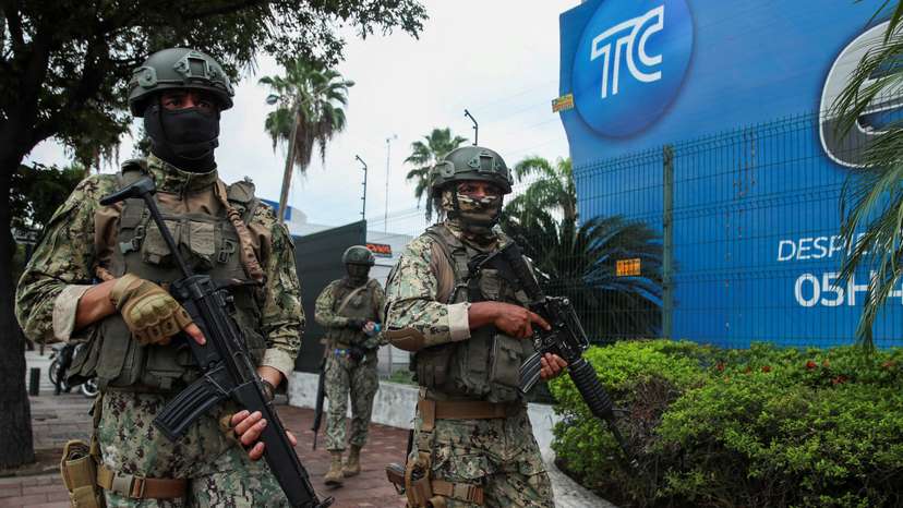 FILE PHOTO: Spanish court approves extradition of Ecuadorian tied to TV station attack