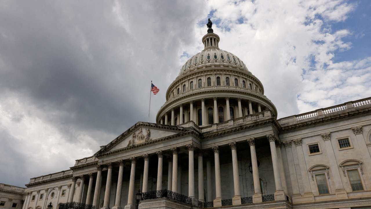 FILE PHOTO: A view of the U.S. Capitol Building in Washington.