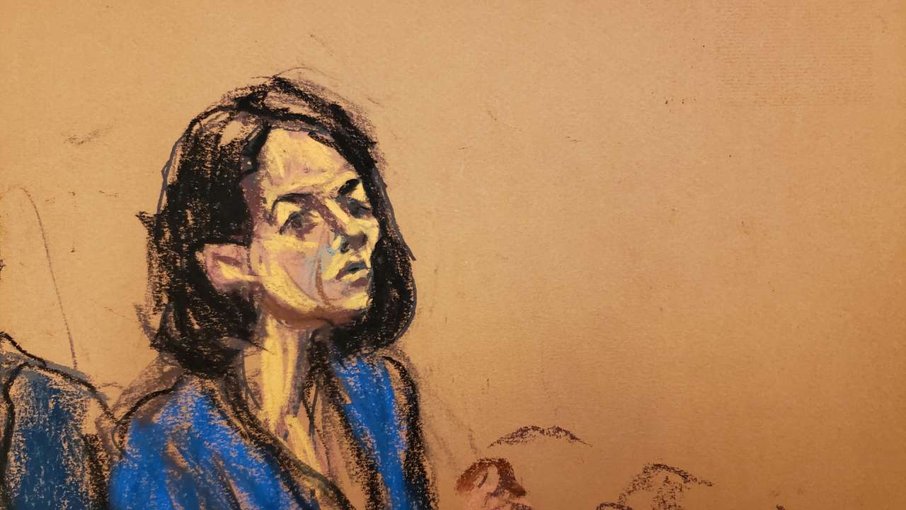 Jeffrey Epstein associate Ghislaine Maxwell attends her sentencing hearing in New York