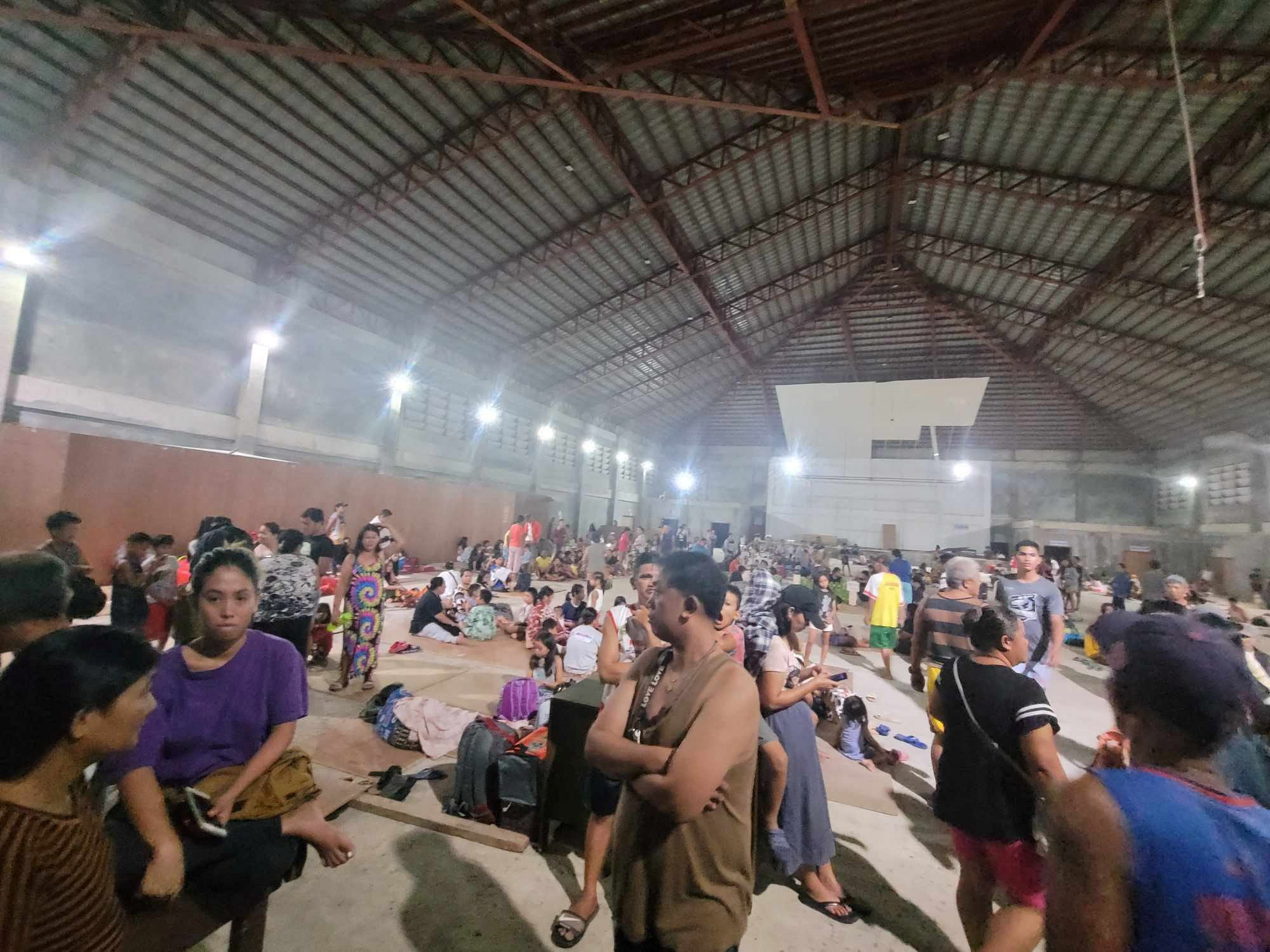 Aftermath of earthquake in Philippines
