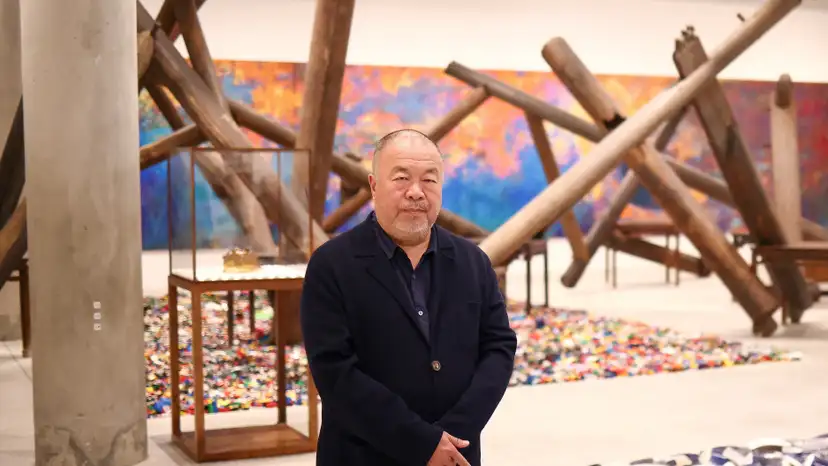 FILE PHOTO: "Ai Weiwei: making sense" exhibition at the Design Museum in London