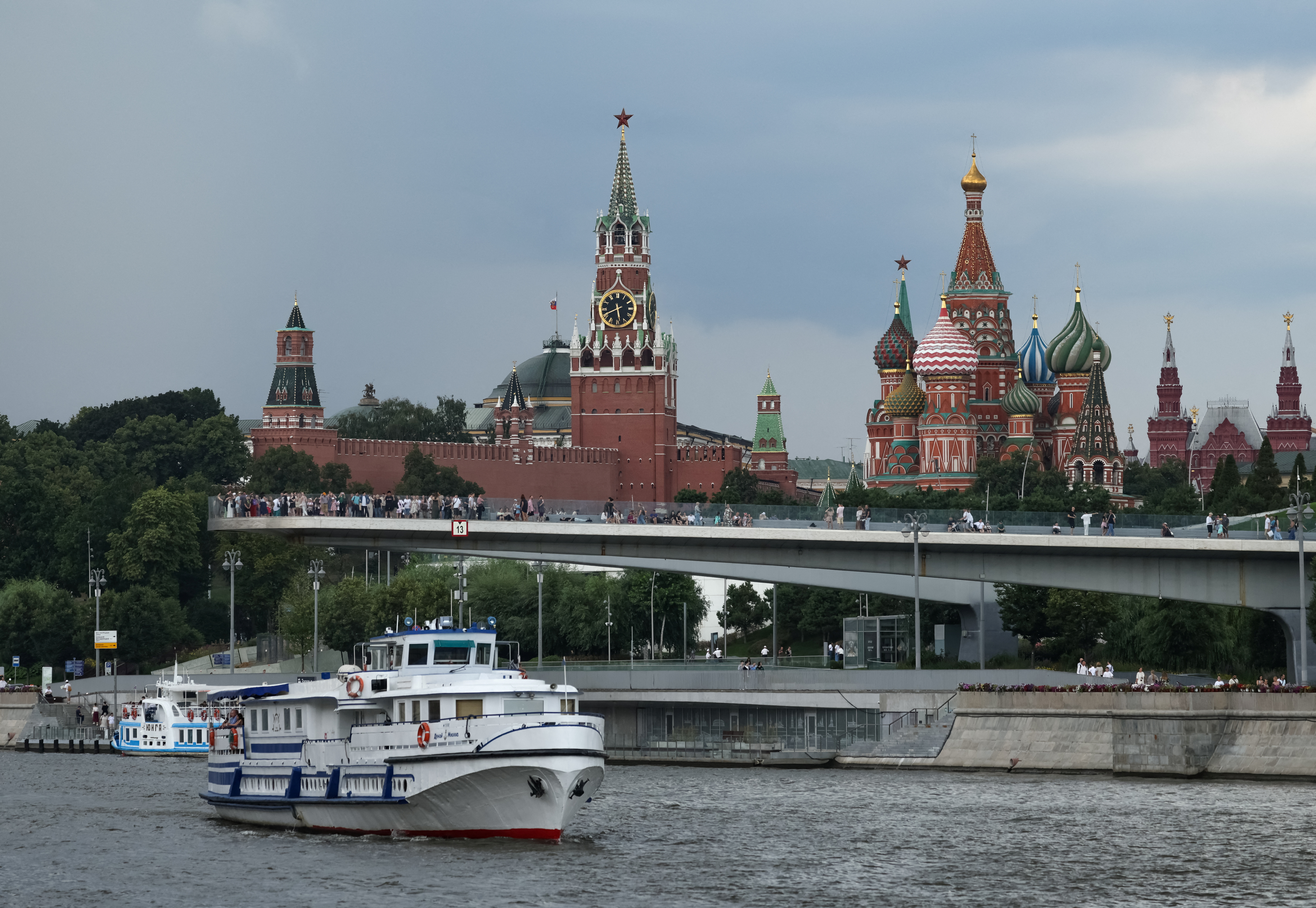 Stormy weather in Moscow