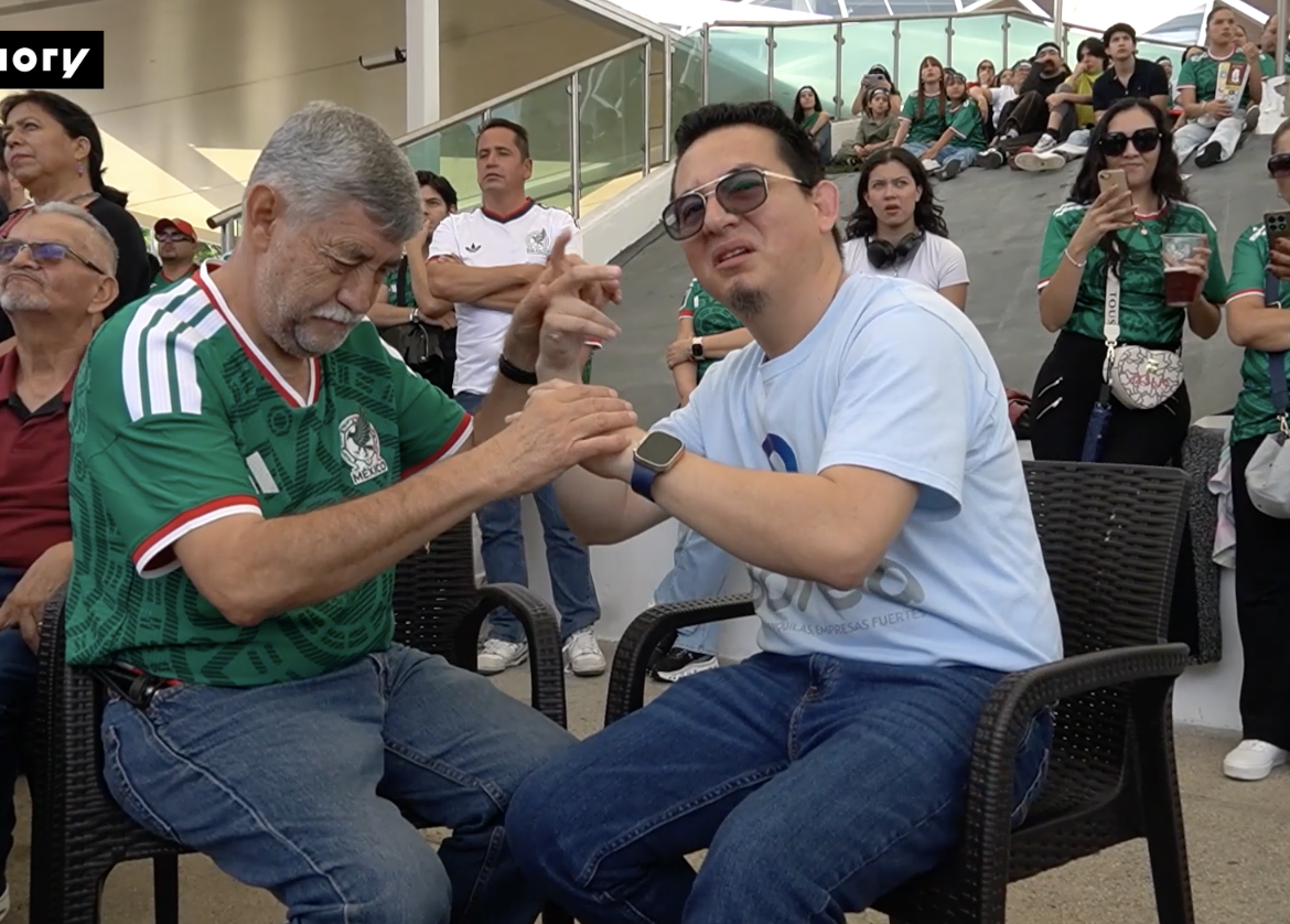 Deaf and deafblind fans share World Cup experience