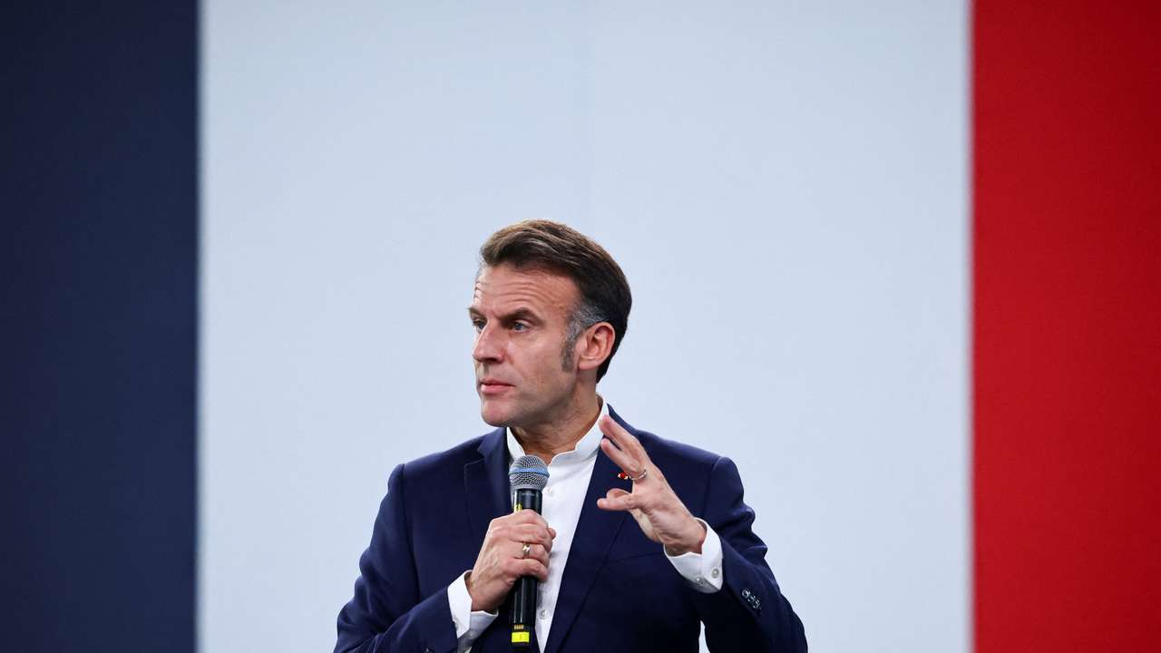 French President Macron visits China