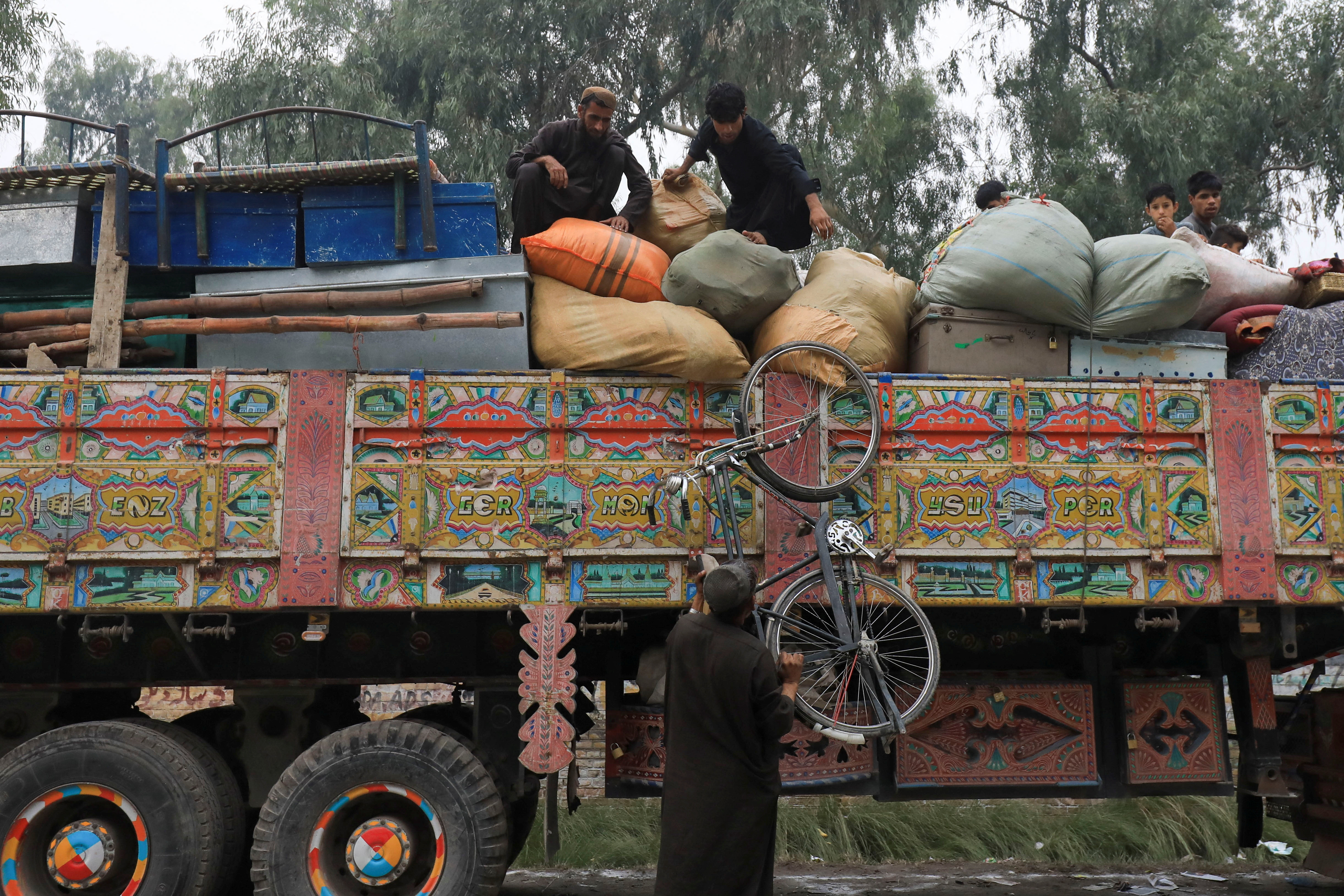 Pakistan gives last warning to undocumented immigrants to leave, in Nowshera