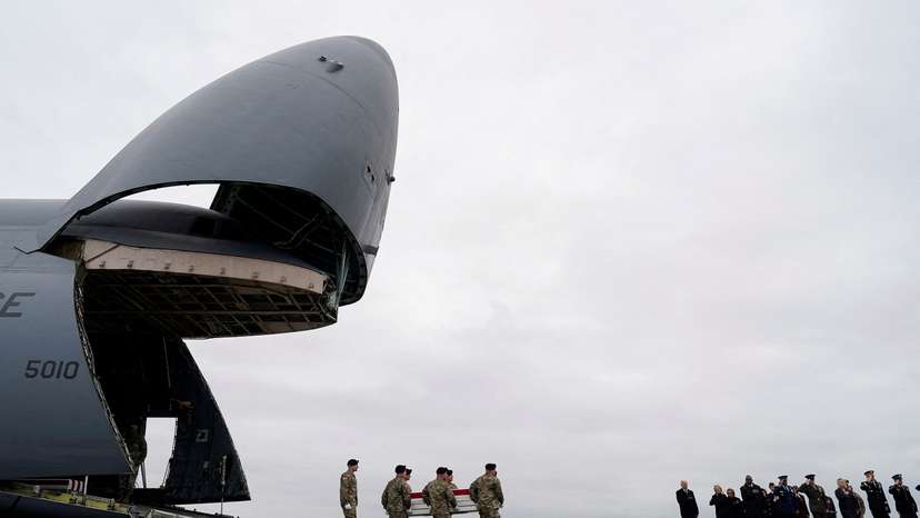 FILE PHOTO: U.S. President Biden to witness return of remains of U.S. soldiers killed in Jordan, at Dover Air Force Base