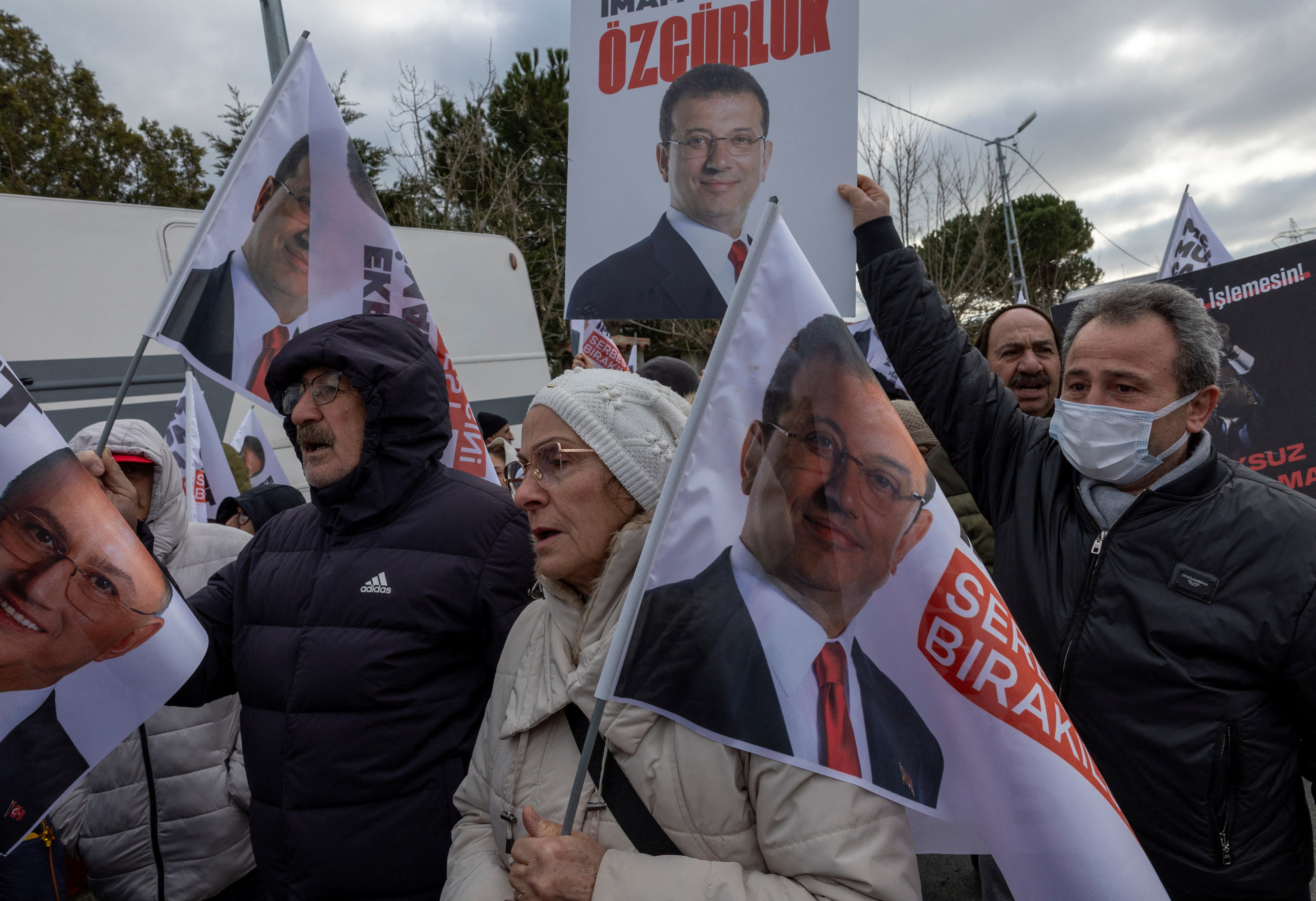 Turkish court holds first hearing in corruption case targeting jailed Istanbul mayor Imamoglu