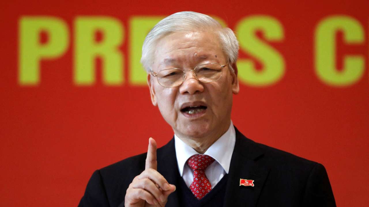 FILE PHOTO: The 13th national congress of the ruing communist party of Vietnam in Hanoi