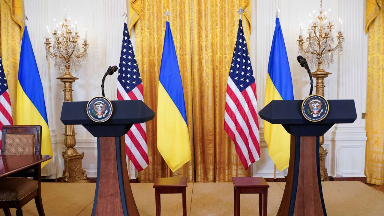 FILE PHOTO: Ukrainian President Volodymyr Zelenskiy visits Washington, D.C.