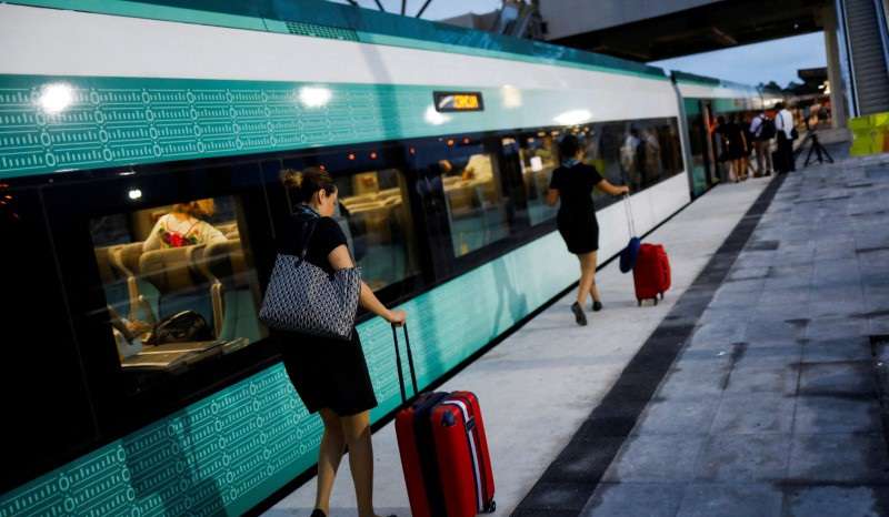 FILE PHOTO: Inauguration of the first phase of the touristic Maya Train, in Cancun