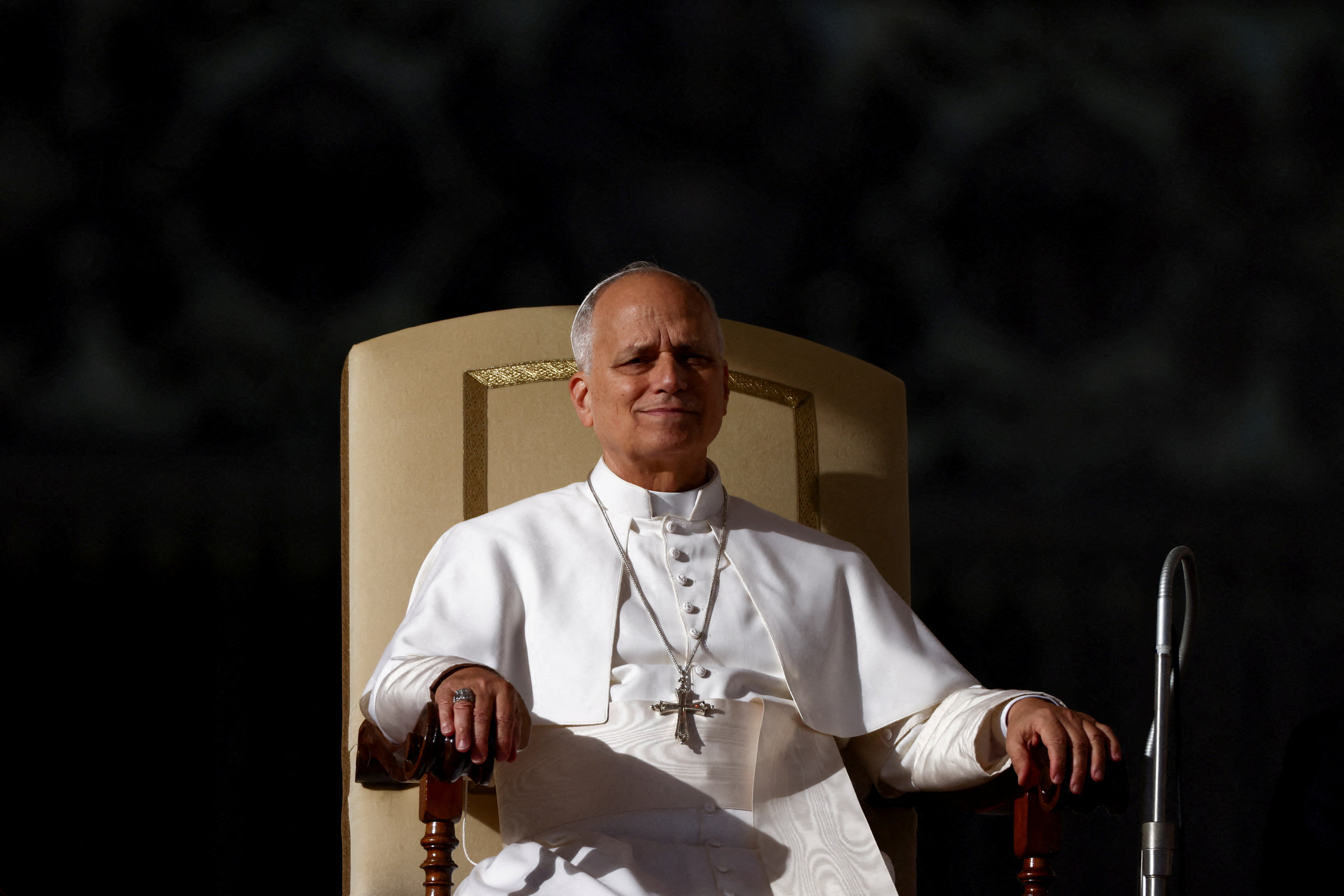 FILE PHOTO: Pope Leo XIV holds Jubilee audience at Vatican