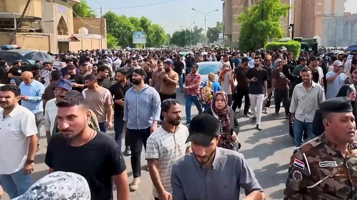 Iraq's Jobless Graduates Protest Years of Unemployment