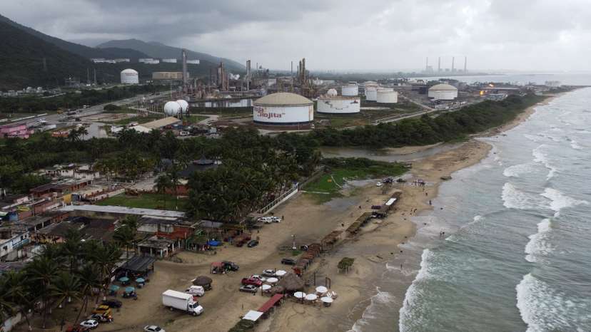 El Palito refinery of the Venezuelan state oil company PDVSA, in Puerto Cabello