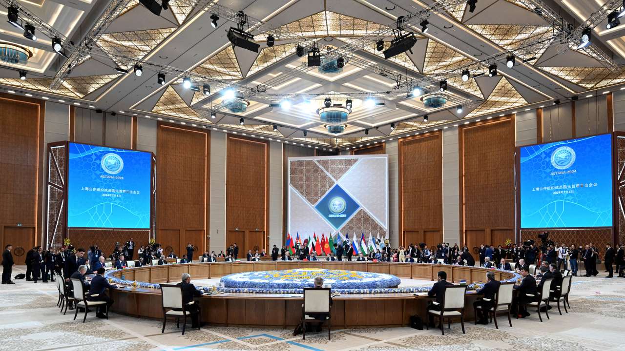 Shanghai Cooperation Organization summit held in Kazakh capital Astana