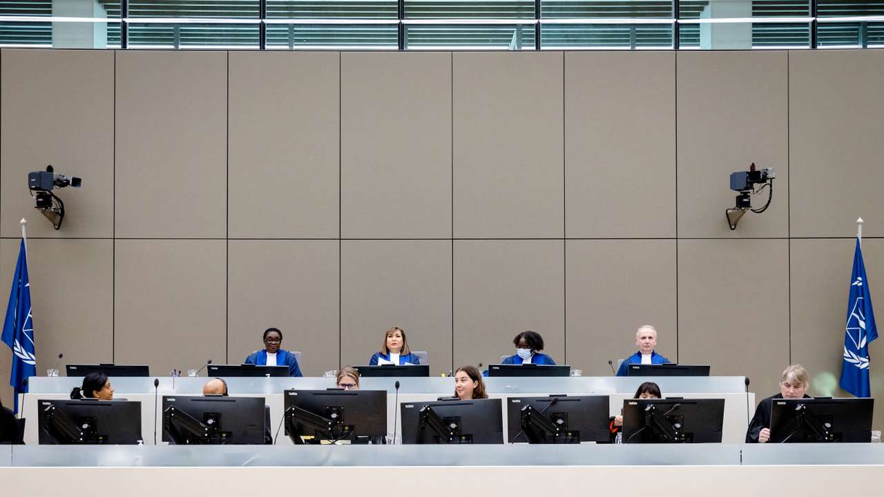Dominic Ongwen appears before the International Criminal Court (ICC) in The Hague