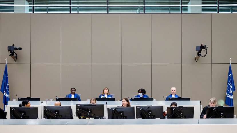 Dominic Ongwen appears before the International Criminal Court (ICC) in The Hague
