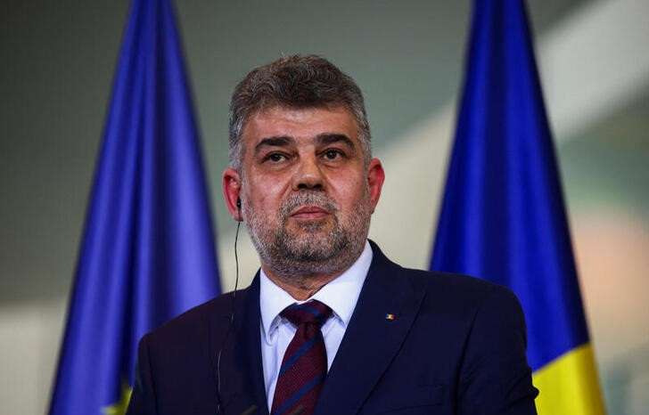 FILE PHOTO: German Chancellor Scholz meets Romanian PM Ciolacu in Berlin