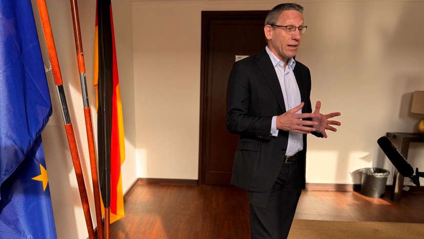 German Finance Minister Joerg Kukies speaks with Reuters about the federal election and the G20