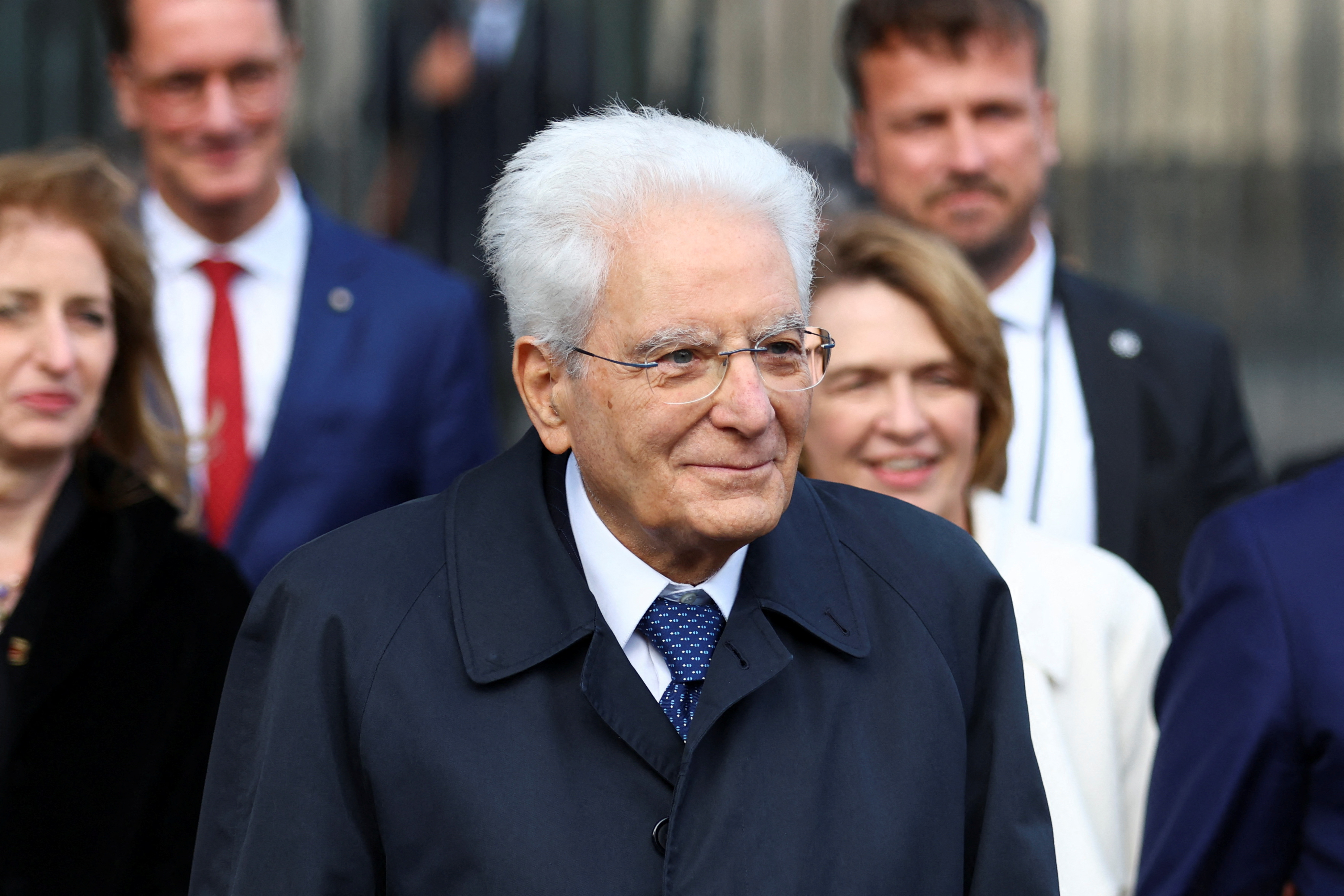 Italian President Mattarella visits Germany